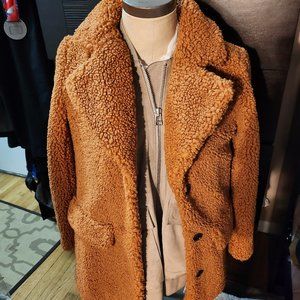 Jcrew Plush Sherpa Teddy Coat